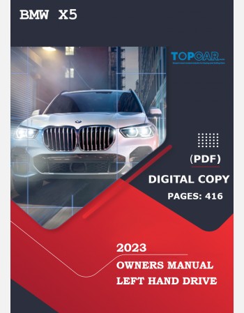 bmw x5 2023 owners manual